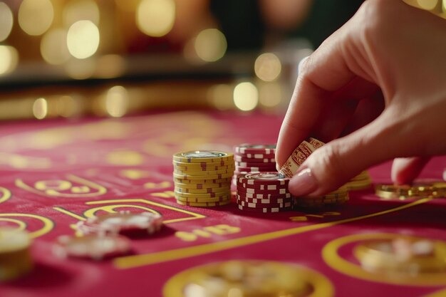 Dice outcome display on Super Sic Bo table screen